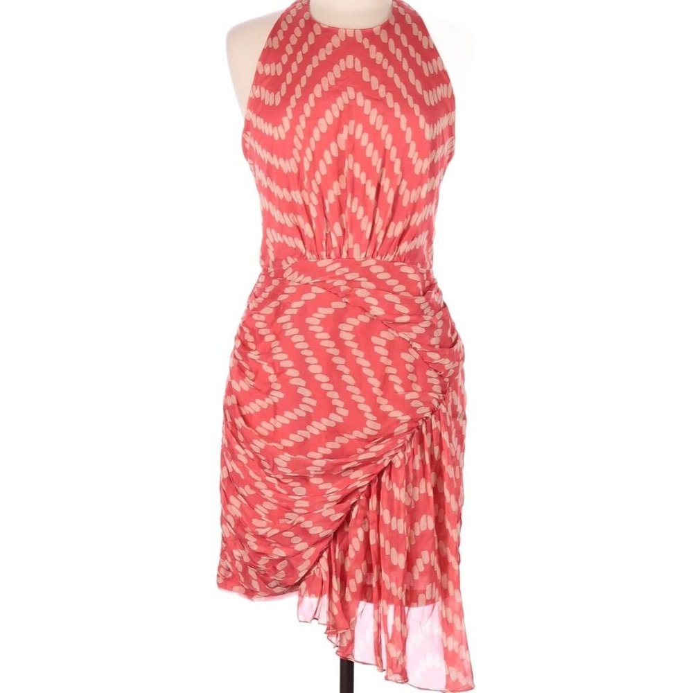 MILLY of New York Dress Silk Sleeveless Sheath Prom, Evening, Cocktails Size 2